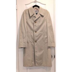 Vintage Aquascutum Aqua 5 Trench Coat, Men's, Beige, Size 36